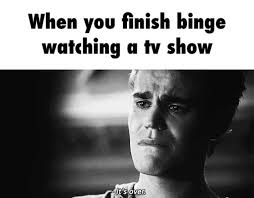 binge watching tv